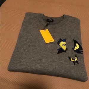 Fendi monster butterfly sweater